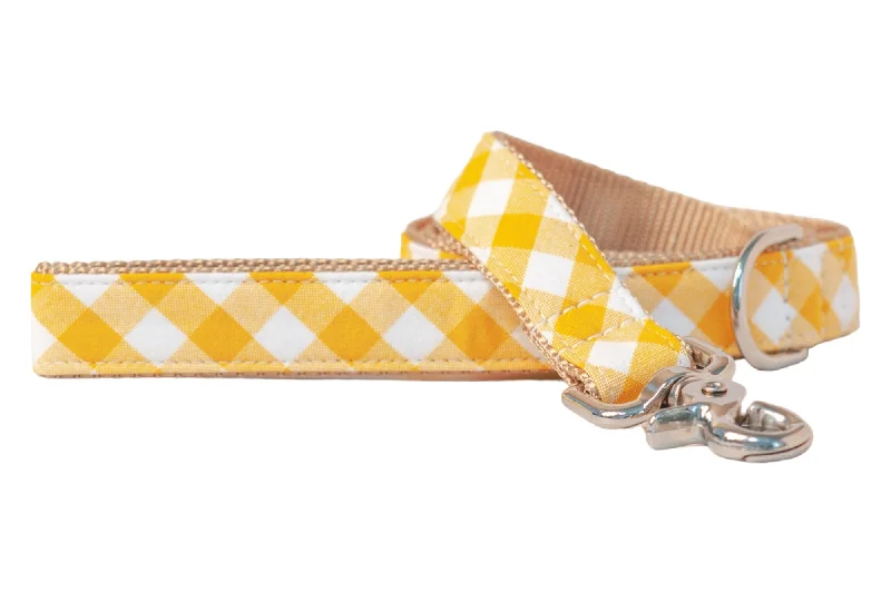 hamster maze habitat-Mustard Check Dog Leash