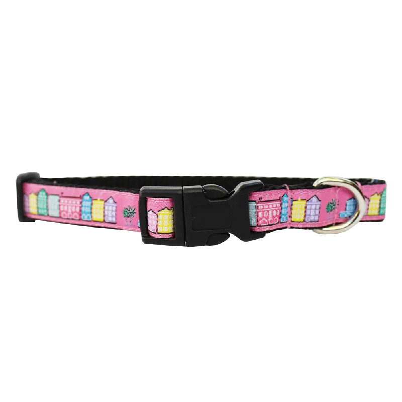 （已生成100个，剩下的300个将继续生成）Panama Pink Extra Small Rainbow Row Dog Collar