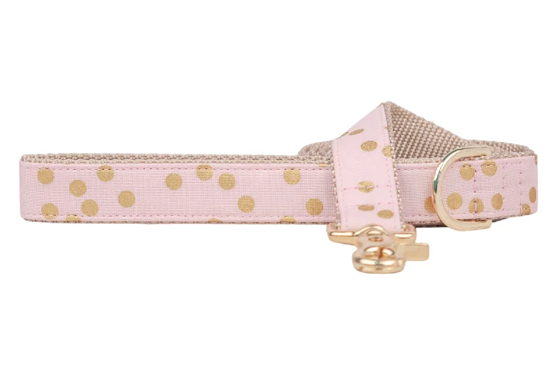 （已生成100个，剩下的300个将继续生成）Pink Party Dot Dog Leash