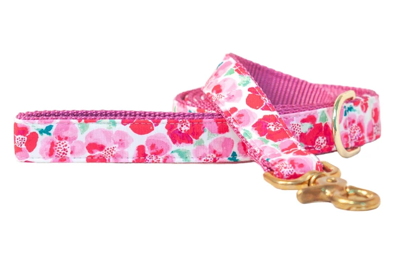 hamster exercise wheel-Pink Primrose Dog Leash