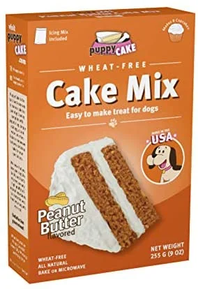 hamster bedding material-Puppy Cake Mix Peanut Butter