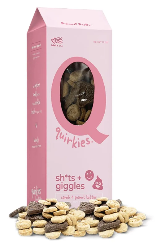 heavy-duty dog leash-Quirkies, Sh*ts + Giggles, Peanut Butter & Carob