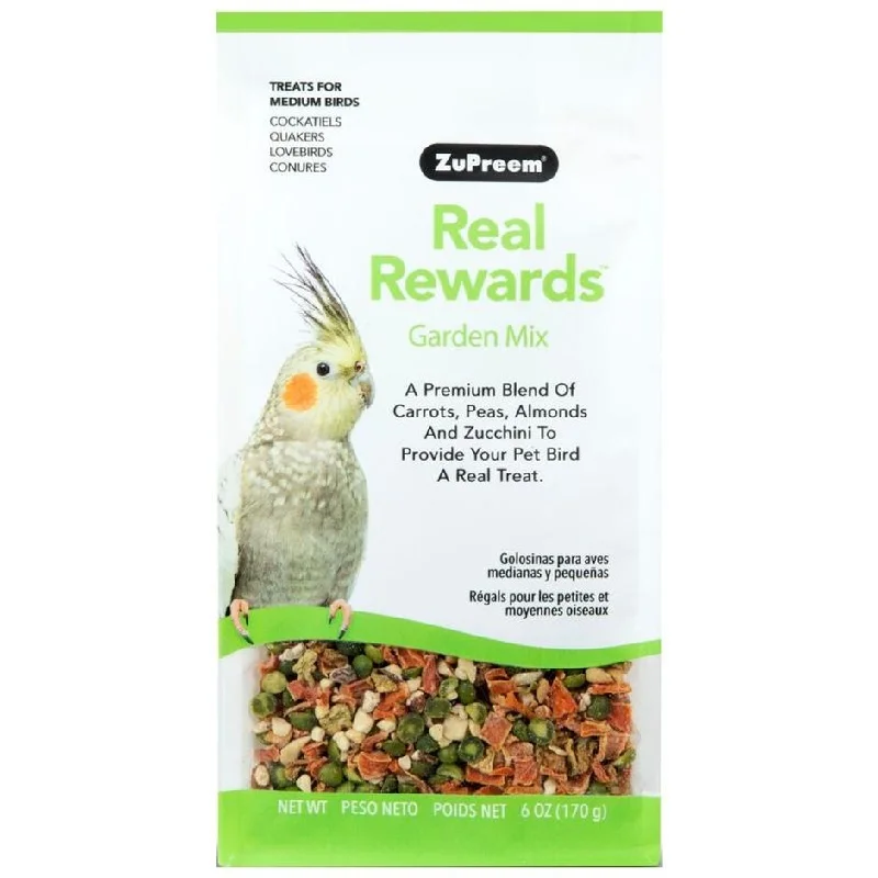 large dog food storage-REAL REWARDS GARDEN MIX MEDIUM BIRD TREATS