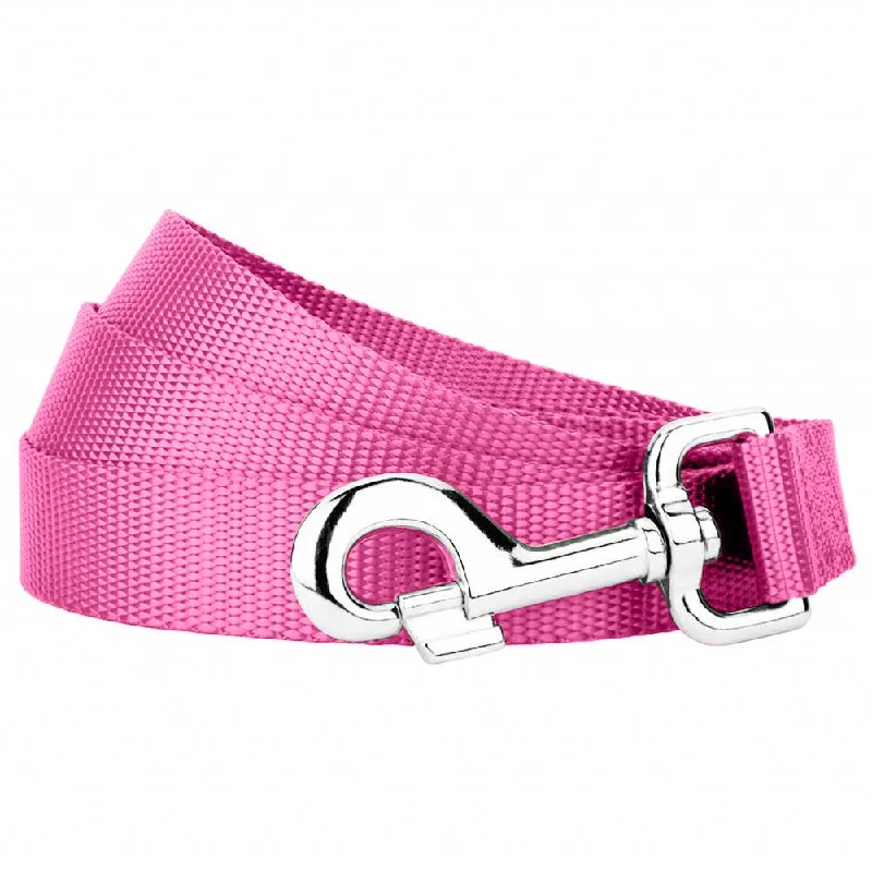 pet travel backpack-Rose Pink Dog Leash