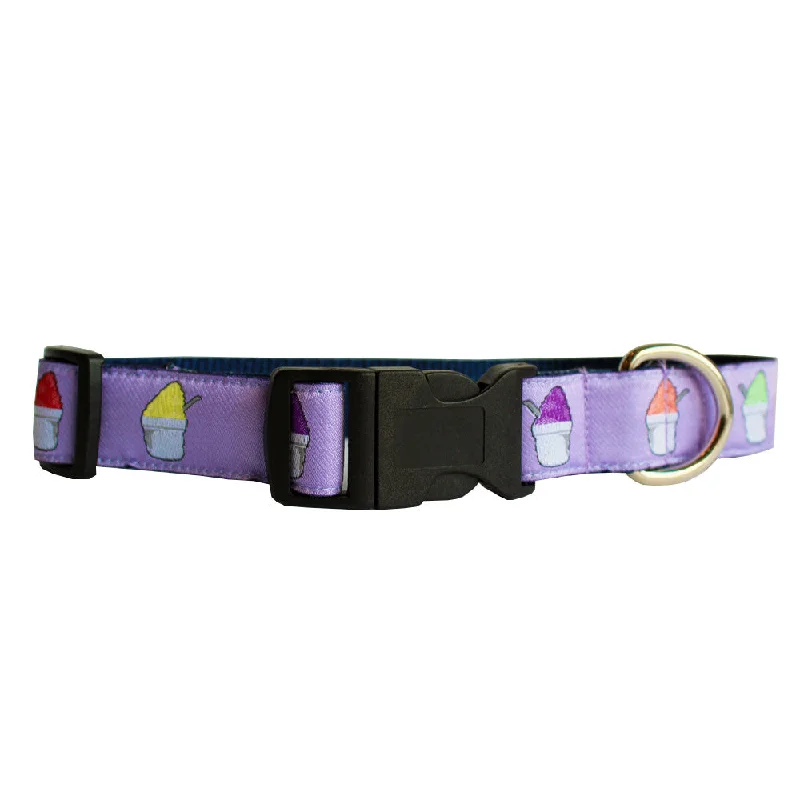 heavy-duty dog crate-Ash Wednesday Lavender Snoball Dog Collar