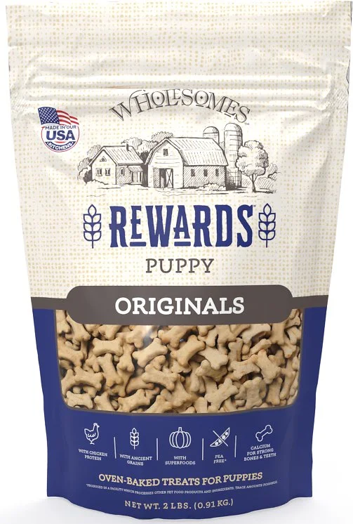 heated dog house-Wholesomes™ Rewards™ Puppy Originals Dog Treats