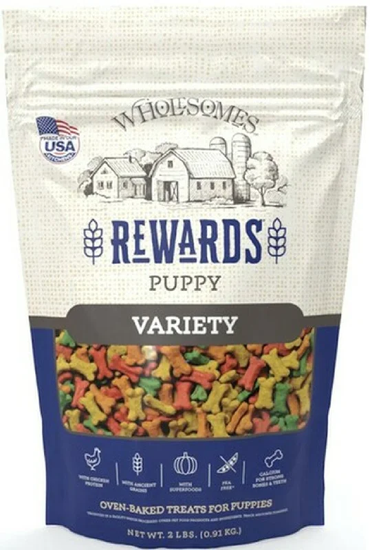 pet dental care kit-Wholesomes™ Rewards™ Puppy Variety Dog Treats