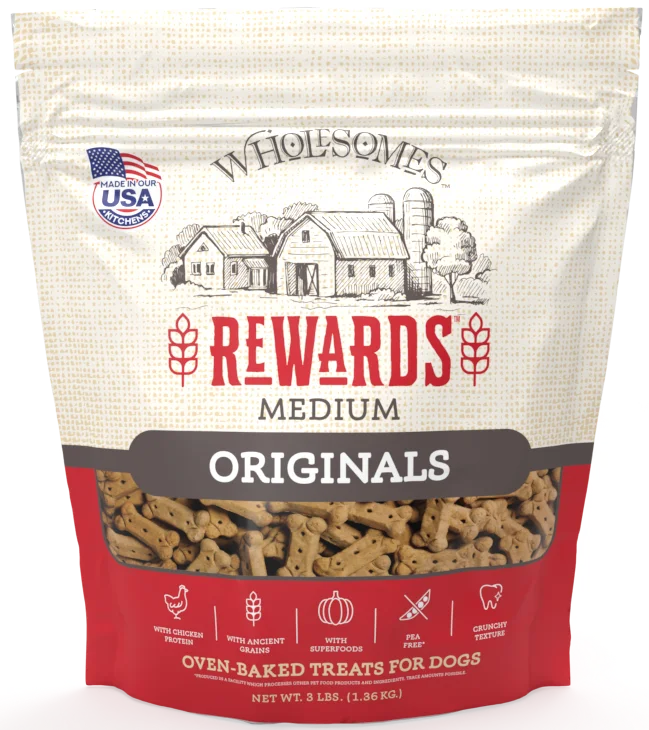 dog agility training set-Wholesomes™ Rewards™ Medium Originals Dog Treats