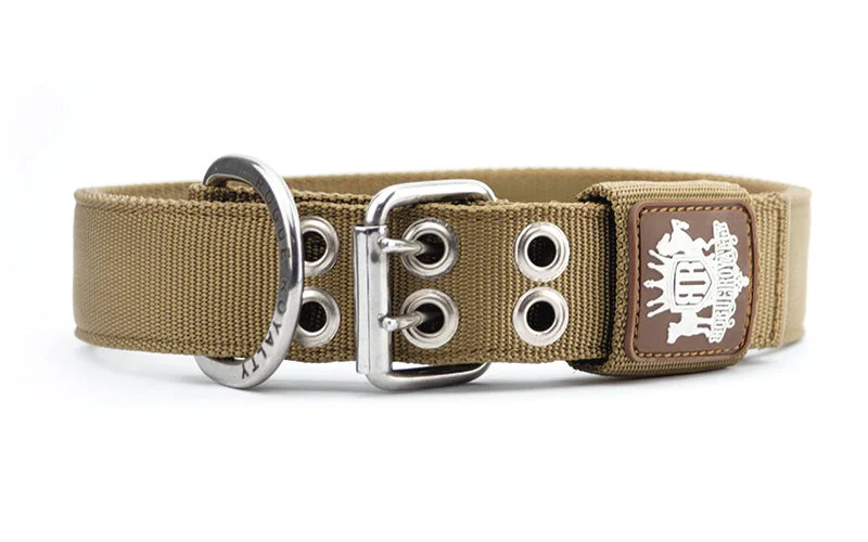 bird cage accessories-SUPATUFF® Strong Dog Collar - Desert Wolf (Regular Fit)