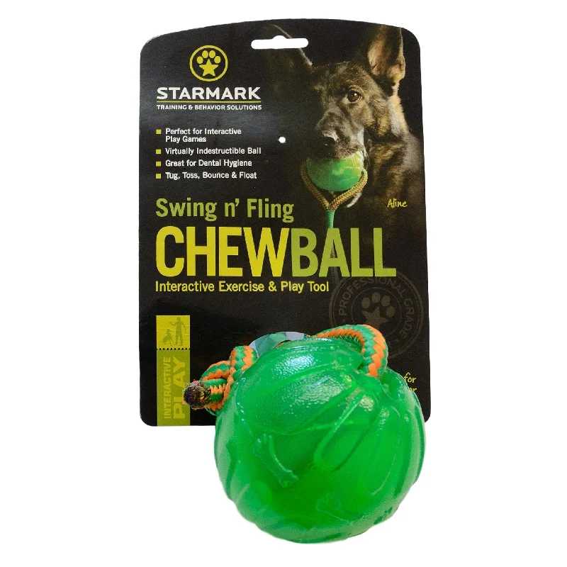 large dog food storage-Swing n' Fling Chewball