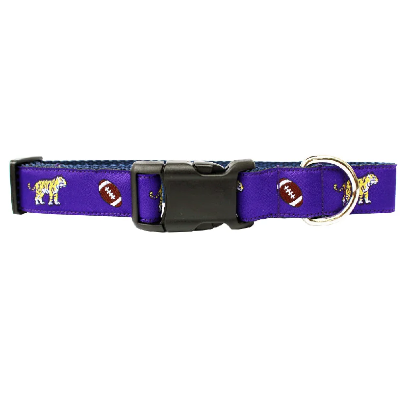 soft-sided pet travel crate-Tigers Dog Collar