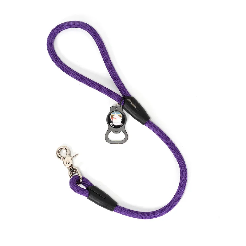 shock-absorbing dog leash-2' Dog Traffic Lead - Pinks/Purples