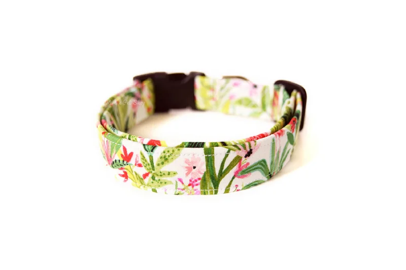 memory foam dog bed-Tropical Summer Dog Collar