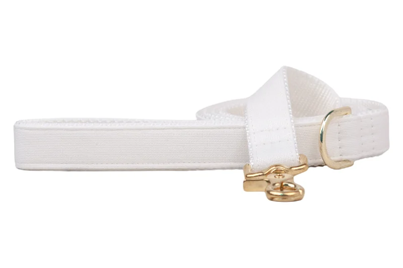 cooling gel dog pad-White Wedding Woven Dog Leash