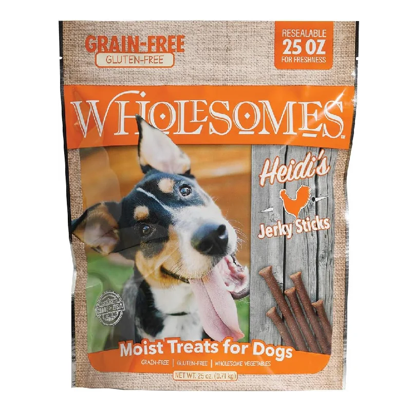 elevated dog feeding station-Wholesomes Heidi's Jerky Sticks