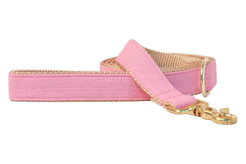 bird-safe cage liner-Woodrose Pink Dog Leash