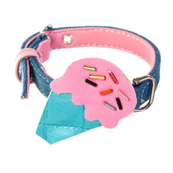 Plastic Ice Cream Dog Collar